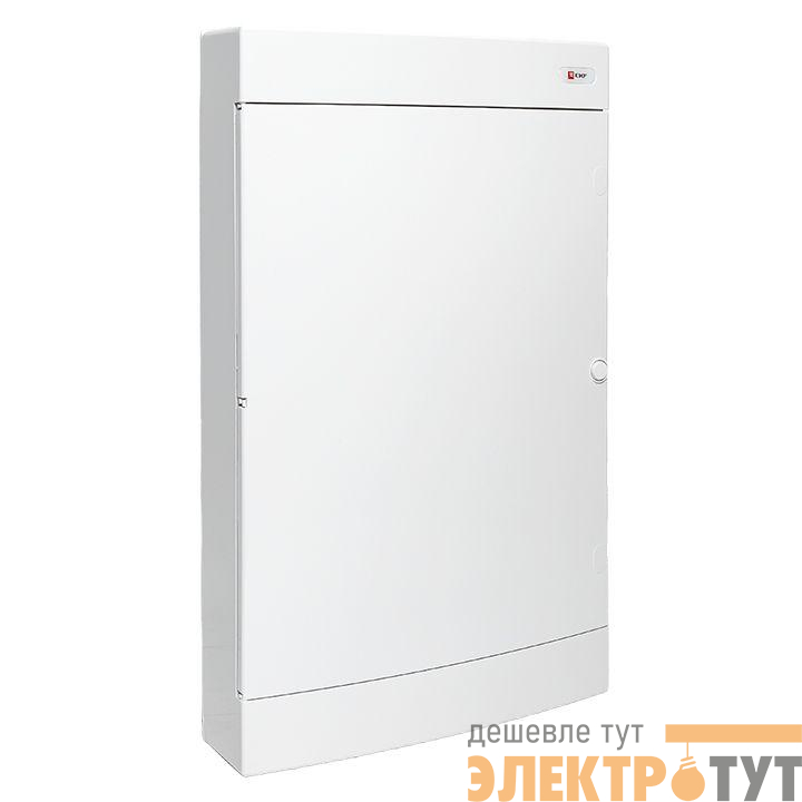 Щит слаботочный навесной Unix 4 габарит IP41 бел. дверь увеличенный PROxima EKF ux-4m-nw-xl