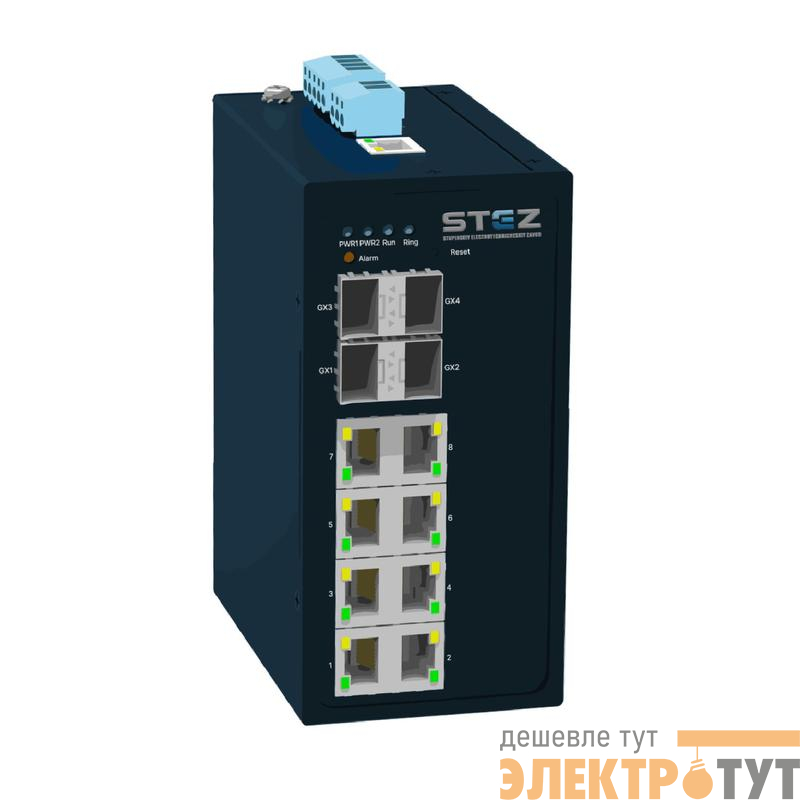 Коммутатор промышленный STEZ3208-4GSFP-PN СТЭЗ 70110038