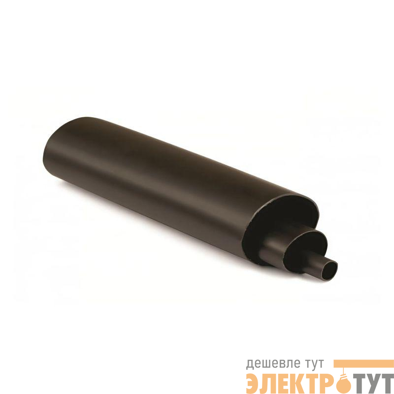 Трубка термоусадочная толстостен. 45/13 с клеем черн. (уп.10м) DKC 2CRTA45