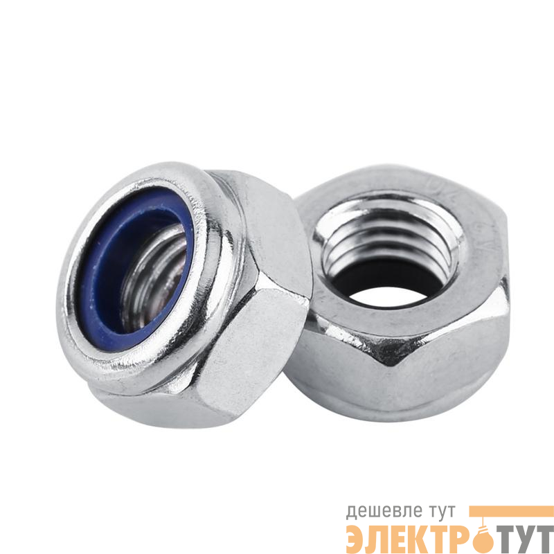 Гайка самоконтрящаяся М12 DIN 985 оцинк. (уп.4шт) Tech-Krep/Zitar 112252