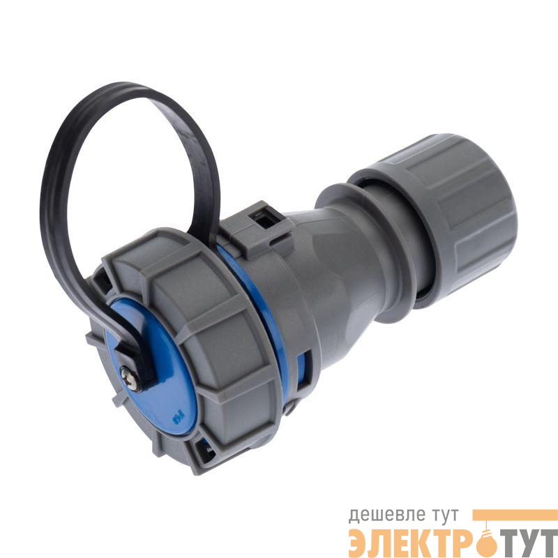 Розетка кабельная переносная влагозащищенная 16А 2Р+РЕ IP68 Rexant 111-121