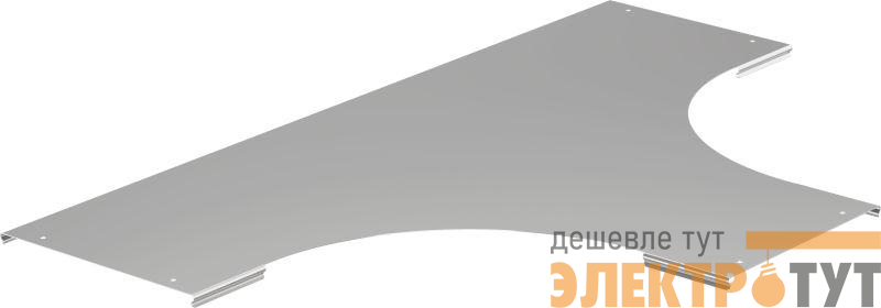 Крышка разветвителя лестн. T-образ. осн. 400мм R300 LESTA IEK CRT04D-4-400-10