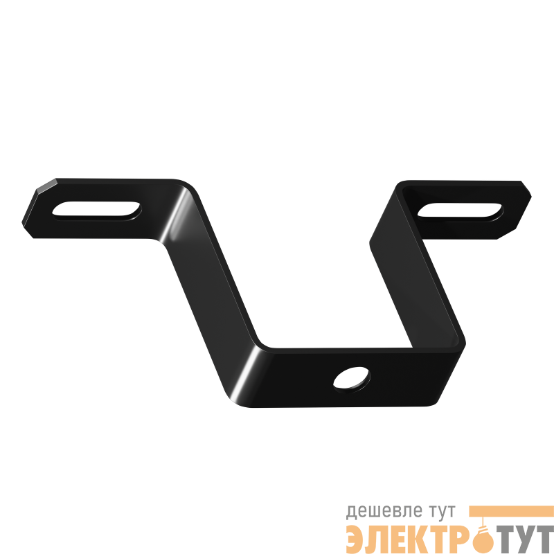 Скоба для накладного монтажа 97 472 ДСП-11 (62х140 мм) металл черн. Innolux 97472