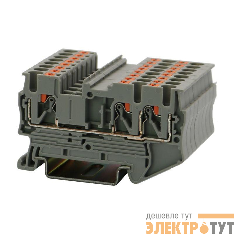 Клемма проходная КНБ 2.5-3 СТЭЗ 14000080