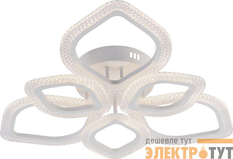 Светильник светодиодный Megan 6110-107 106Вт 2800К-6200К модерн с пультом потолочный Rivoli Б0060842