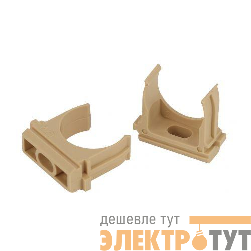 Держатель для труб (клипса) d20мм сосна Эра Б0043218