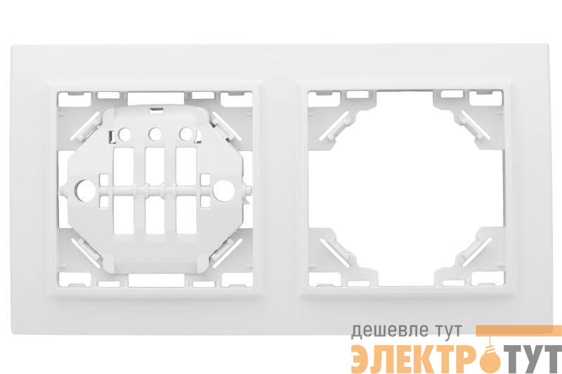 Рамка 2-м Минск горизонтальная бел. Basic EKF ERM-G-302-10