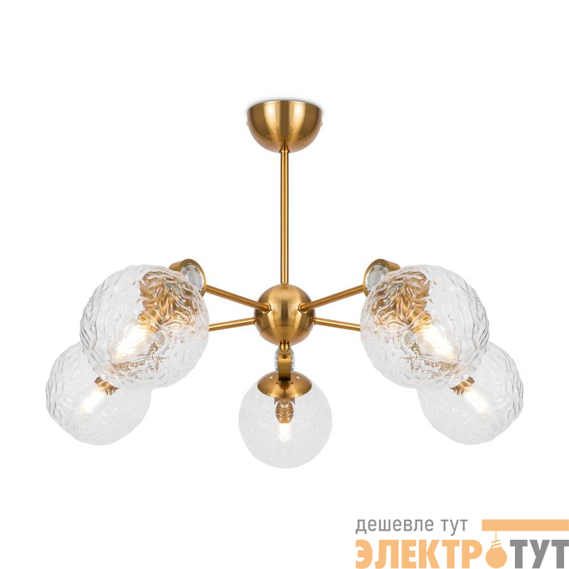 Светильник Mellow 40Вт E14х5 IP20 подвесной Freya FR5264PL-05BS