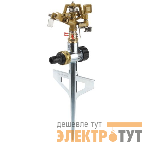 Разбрызгиватель 360град. импульсный вращающийся метал. (12/48) GWRS12-045 Green Apple Б0003104