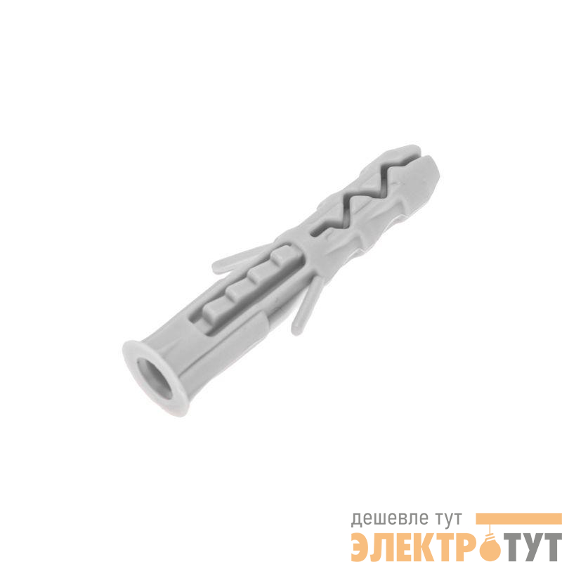 Дюбель распорный 6х30мм сер. нейлон (уп.100шт) Kranz KR-01-3619-005