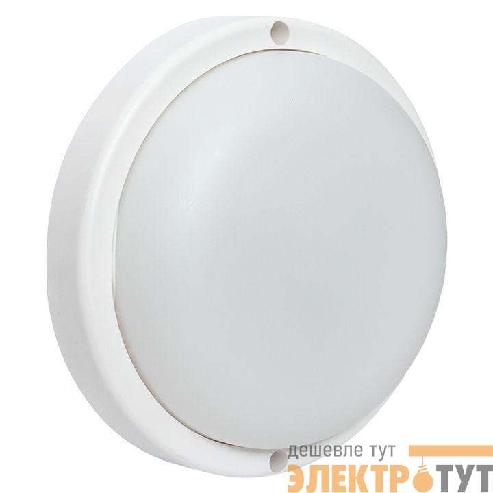 Светильник светодиодный ЖКХ ДПО-1300 12Вт 4000К IP65 круг с микроволнов. датчиком движения LUMA EKF BKL-1300DM-R-12-4000