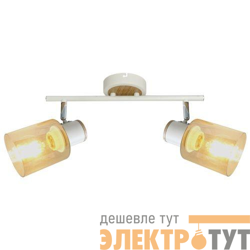 Светильник Jamilly 7057-702 2хE27 40Вт настенно-потолочный спот поворотный Rivoli Б0054661