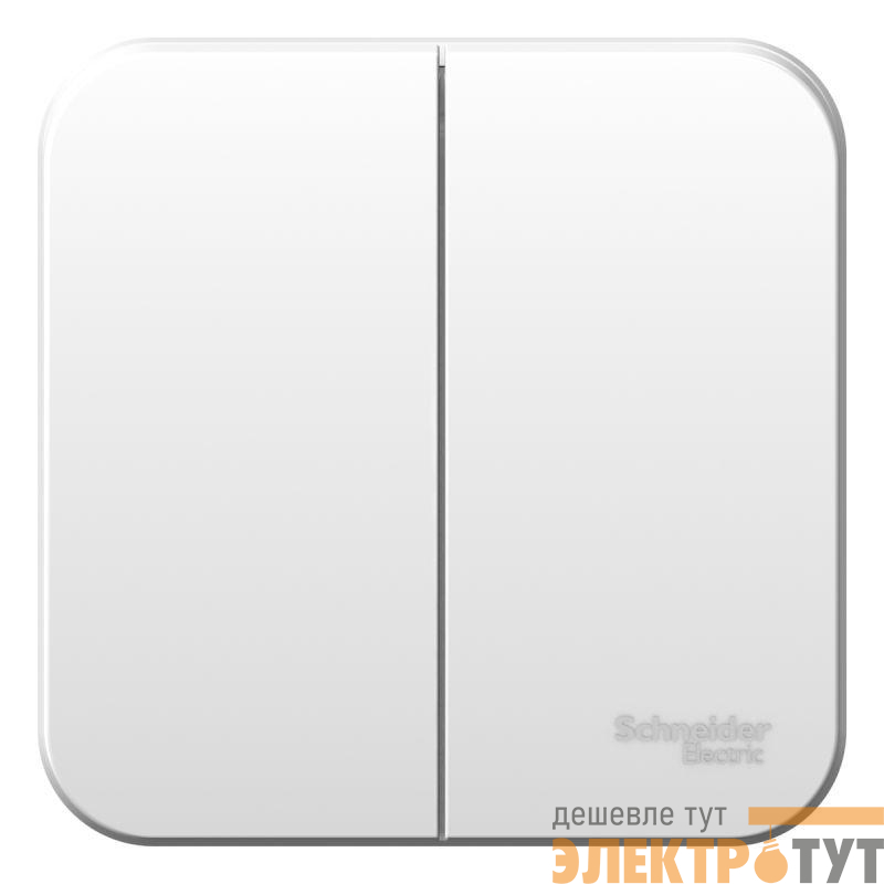 Выключатель 2-кл. ОП Blanca 10А IP20 (сх. 5) 250В бел. SE BLNVA105001