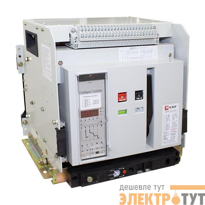 Выключатель автоматический 3п 3200/2000А 80кА ВА-45 PROxima выкатн. EKF mccb45-3200-2000v