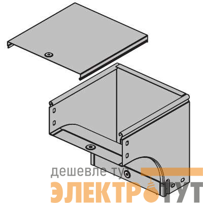 Угол для лотка вертикальный внешний 90град. 150х80 CDV 90 DKC 37373
