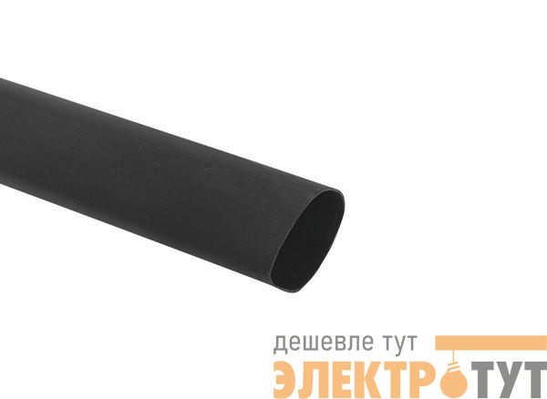 Трубка термоусадочная ТУТк клеевая нг 32/8 черн. 1м (уп.10м) PROxima EKF tut4-k32-b