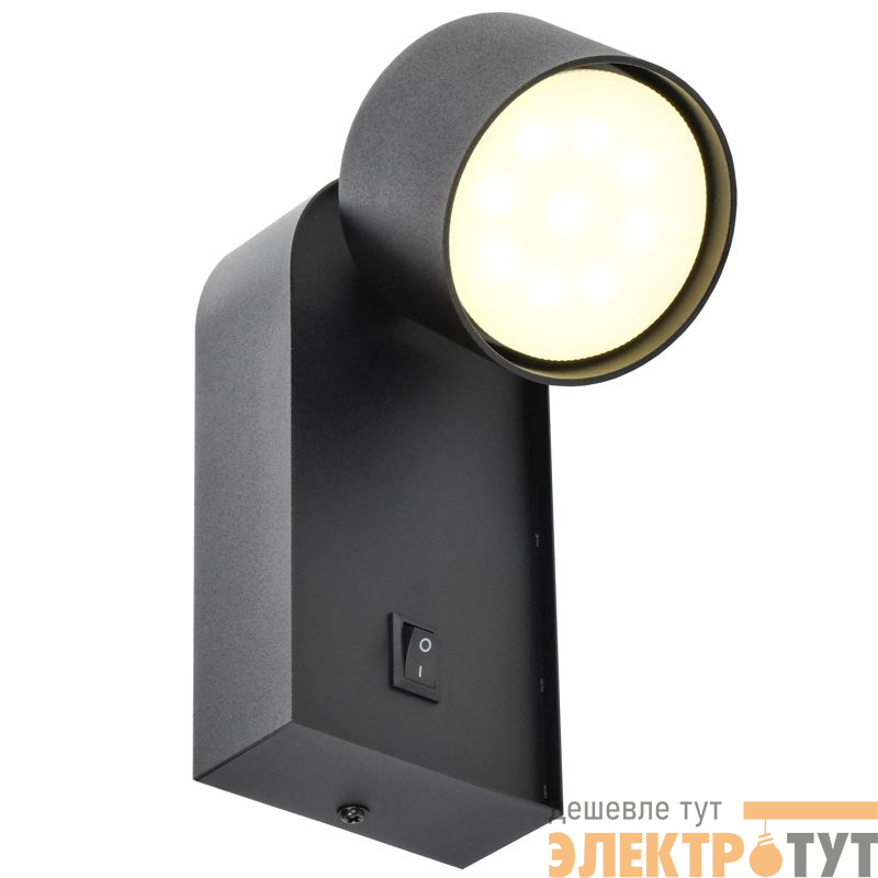 Светильник 4041 настенный GX53 черн. IEK LT-UBB0-4041-GX53-1-K02