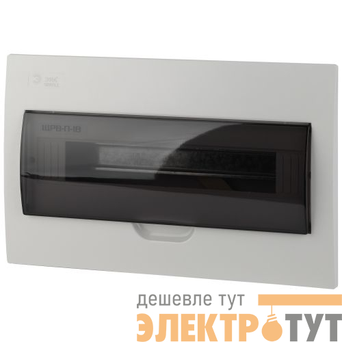 Бокс встраиваемый ЩРВ-П-18 18мод. IP41 пластик SIMPLE NO-box_simple-plastic_18_flush BOXF18 Эра Б0041515