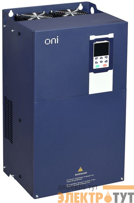 Преобразователь частоты K750 380В 3Ф 55-75кВт 112-150А ONI K750-33-5575M
