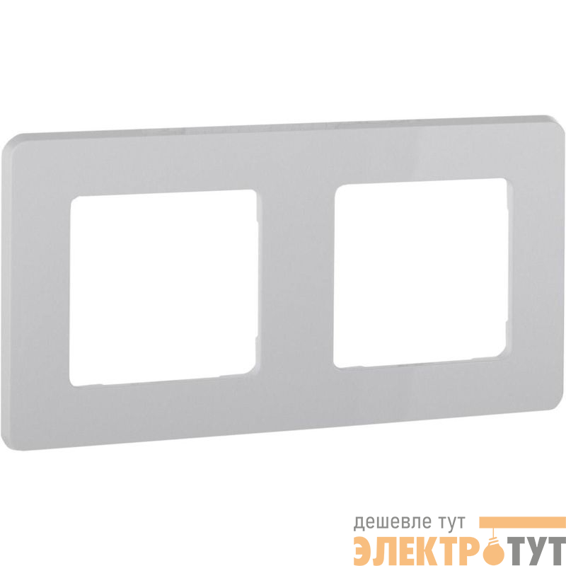 Рамка 2-м СП Inspiria IP20 бел. IEK 673940