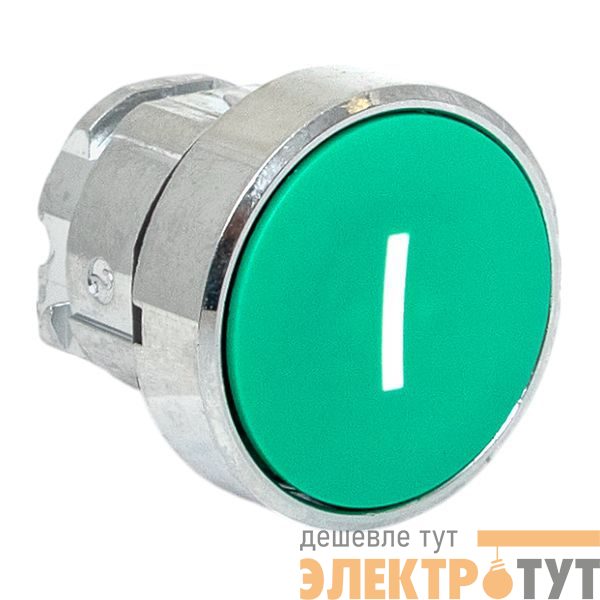 Механизм кнопки исполнительный "I" XB4 IP65 плоский возвратный без фиксации зел. EKF XB4BA-3152C-65