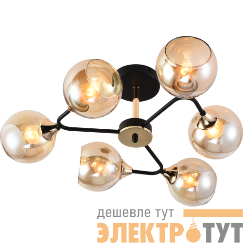 Люстра Alison 3138-306 6хE27 60Вт модерн Rivoli Б0055386