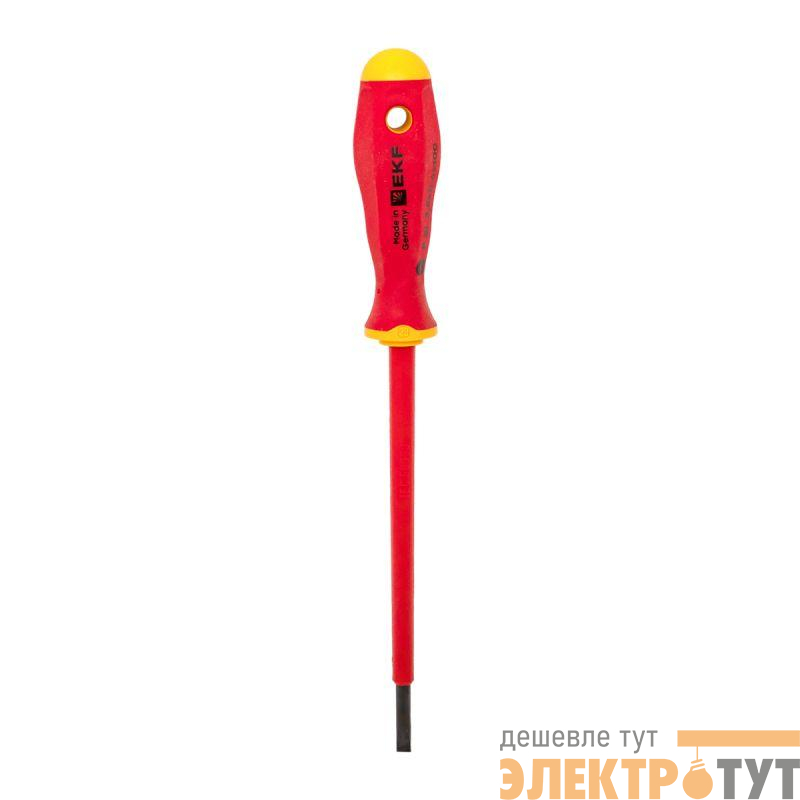 Отвертка Professional SL3.5х0.6мм VDE 1000В EKF sl-3.5-0.6-pro-in
