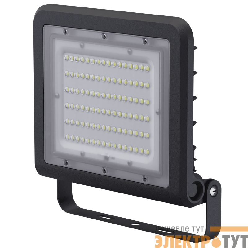 Прожектор светодиодный 80 673 NFL-02-100-4К-BL-LED 100Вт 4000К IP65 14200лм черн. Navigator 80673