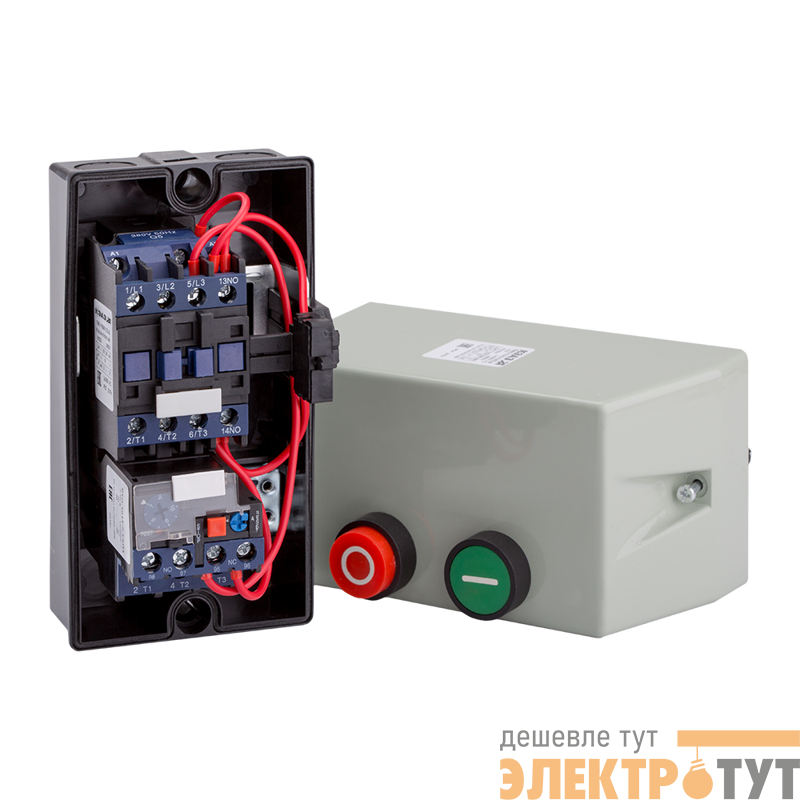 Пускатель магнитный ПМЛ 1220 10А 220AC (1.6-2.5А) УХЛ3 Б КЭАЗ 110683