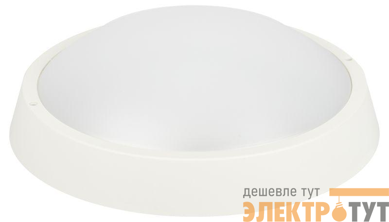 Светильник светодиодный SPB-203-0-40К-024 24Вт 4000К IP65 2040лм ЖКХ D320мм КРУГ бел. Эра Б0062728