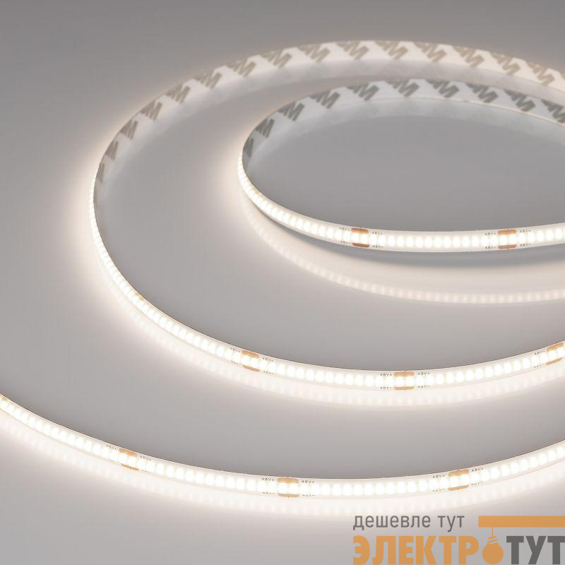 Лента светодиодная COB-X320-8mm 48V Day 4000К 8Вт/м IP20 PRO REEL (уп.50м) Arlight 043245