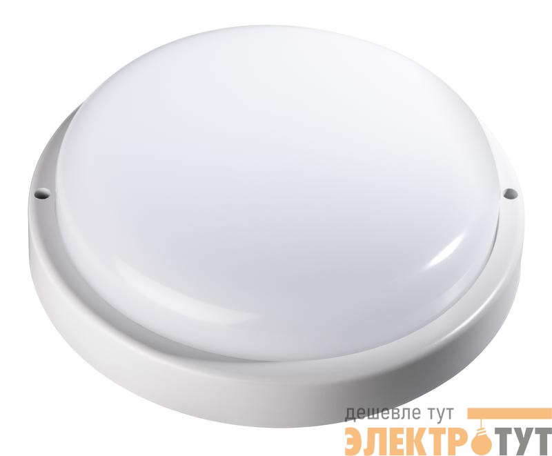 Светильник светодиодный "Банник" PBH-PC2-RA 18Вт 6500К IP65 ЖКХ ДБП кругл. пылевлагозащ. бел. Pro JazzWay 5032309