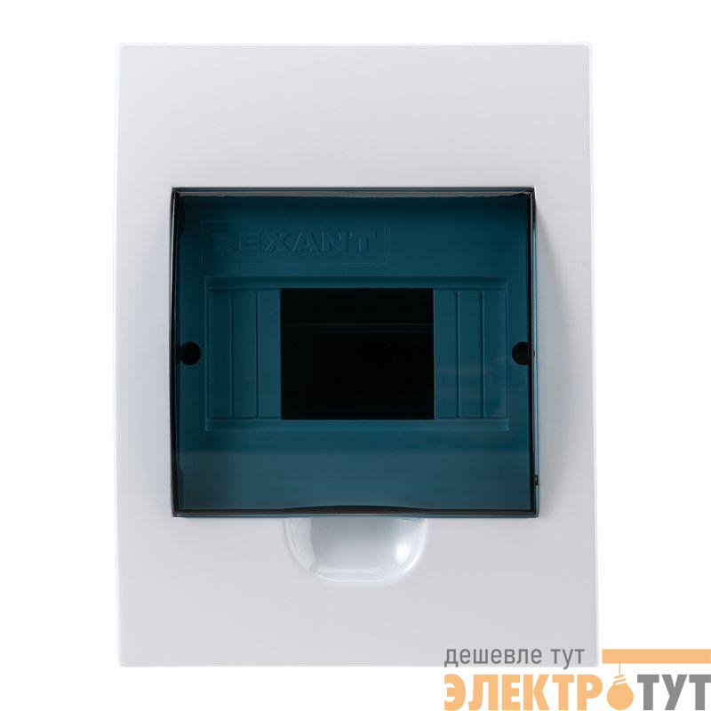 Бокс ЩРВ-П-6 IP41 пластик. бел. Rexant 11-0206