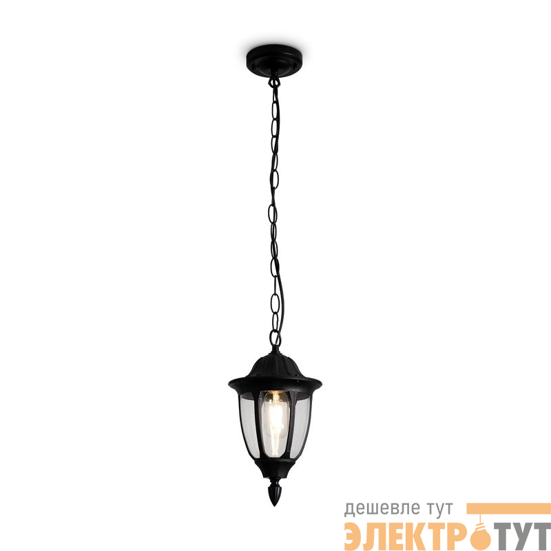Светильник Frak 1х13Вт E27 IP44 подвесной Voltega VGL7305PL-01B