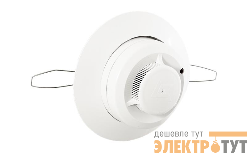 Извещатель пожарный дымовой оптико-электронный ИП 212-141 V2.04 для подвесного потолка Рубеж Rbz-339499