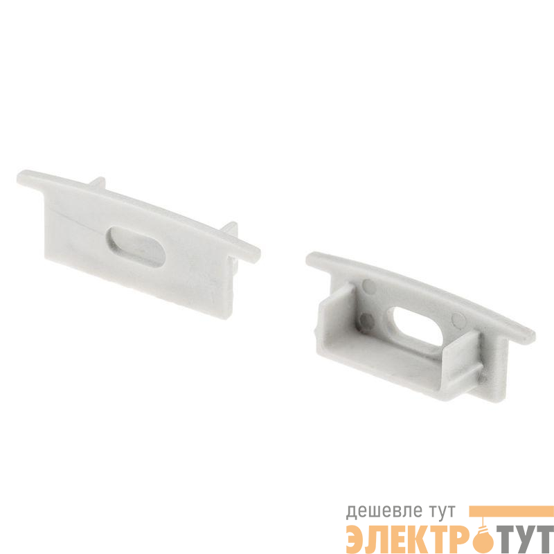 Заглушка ARH-WIDE-F-H10 с отверстием пластик Arlight 016133
