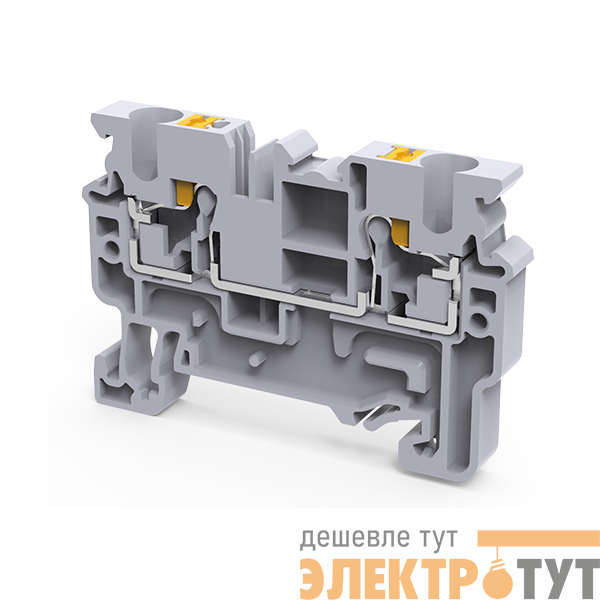 Клемма проходная push-in OptiClip CP-4-I-32А (0.2-4) сер. КЭАЗ 331840