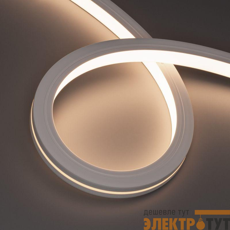 Лента светодиодная MOONLIGHT-TOP-X280-20x20mm 24V Warm 3500К 10Вт/м IP67 wire x1 боков. вывод кабеля герметичная (уп.15м) Arlight 044349