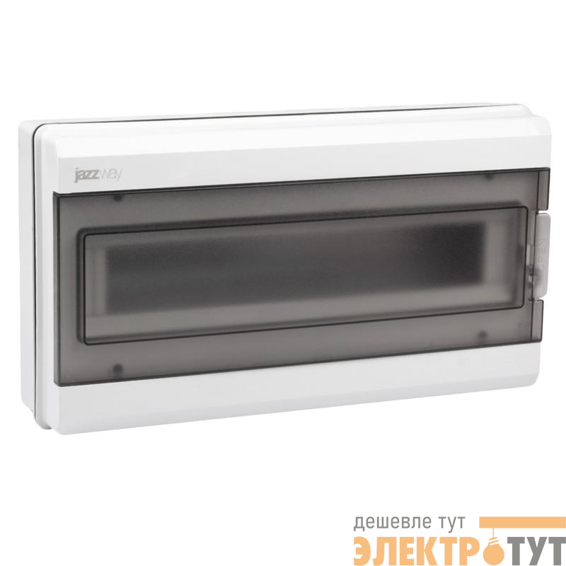 Бокс модульный накладной PDB/W 3018 GR (ЩРН-ПГ-18) IP65 пластик. Pro JazzWay 5072022