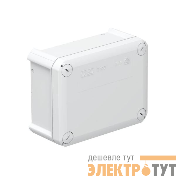 Коробка распределительная 150х116х67мм IP66 T100 OE закрыт. сер. OBO 2007255