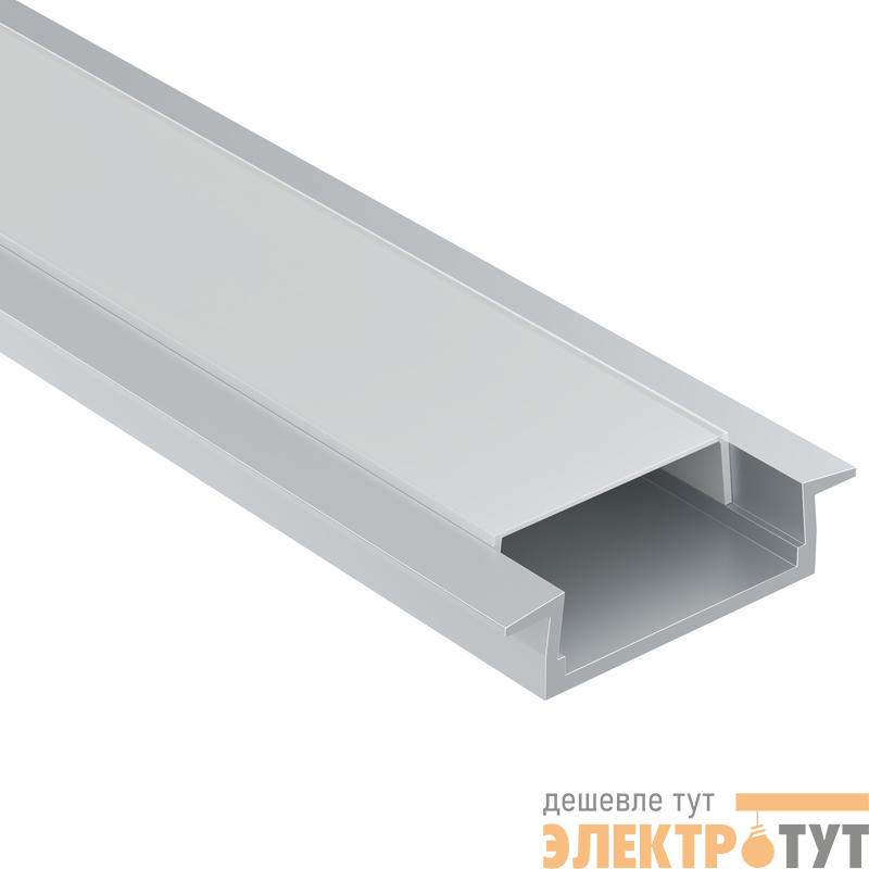 Профиль встраиваемый 22х6 алюм. Maytoni ALM004S-2M