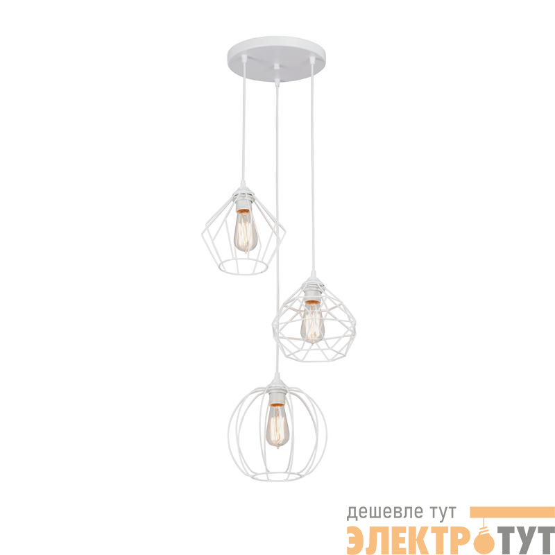 Люстра 3xE27 макс. 40Вт Vitaluce V4803-0/3S