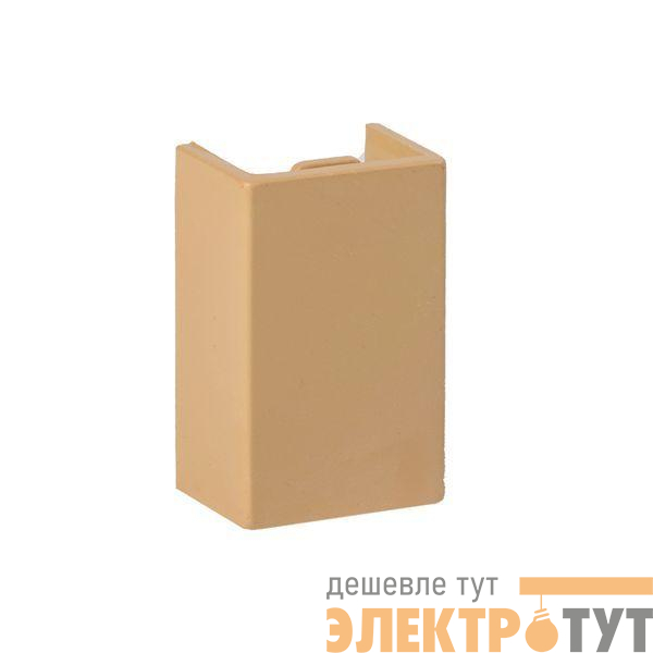 Соединитель на стык 15х10 под свет. дерево Plast PROxima (уп.4шт) EKF conl-15-10x4