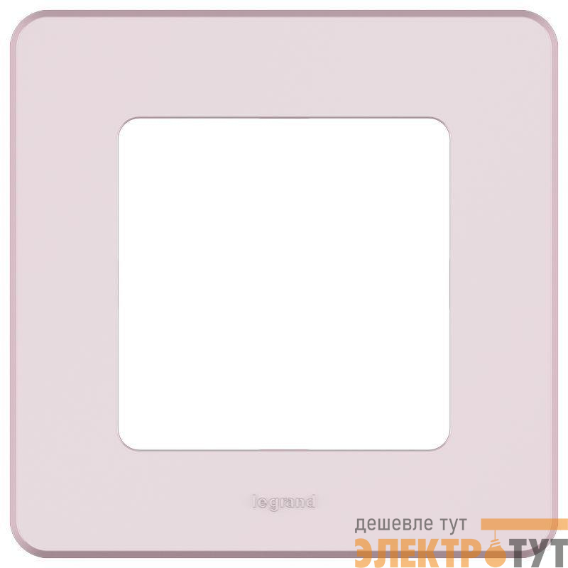 Рамка 1-м Inspiria роз. IEK 673934