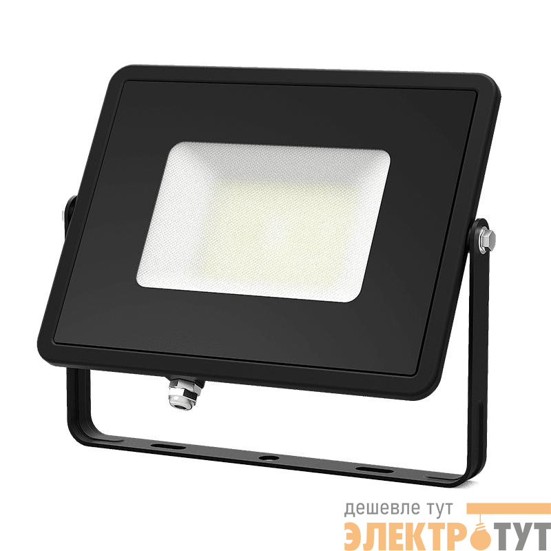 Прожектор светодиодный Qplus 150Вт 6500К 18000лм IP65 графит. сер. 1/4 Gauss 690511150 изображение