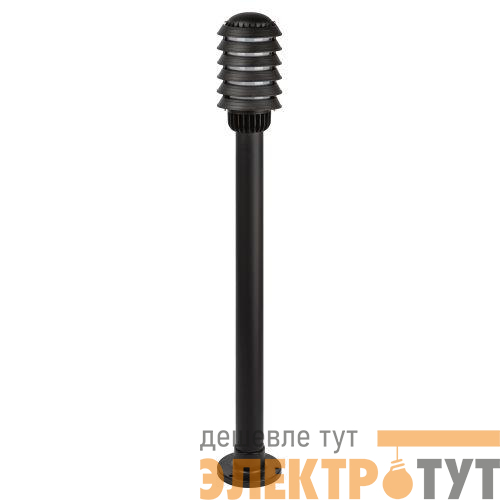 Светильник садово-парковый НТУ 01-60-016 Поллар IP54 E27 max60Вт h1050мм напольный черн. ЭРА Б0057489