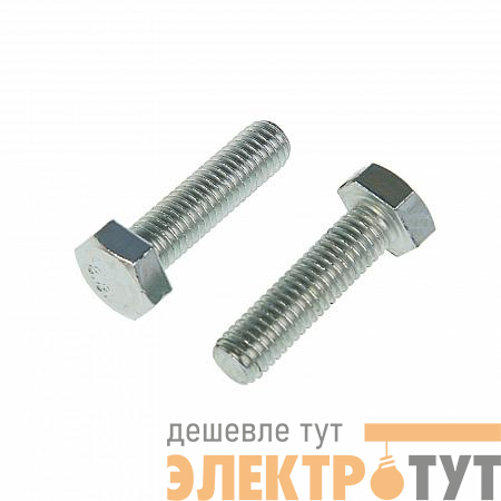Болт с шестигранной головкой М16х90 DIN 933 оцинк. (уп.10шт) Tech-Krep/Zitar 126538