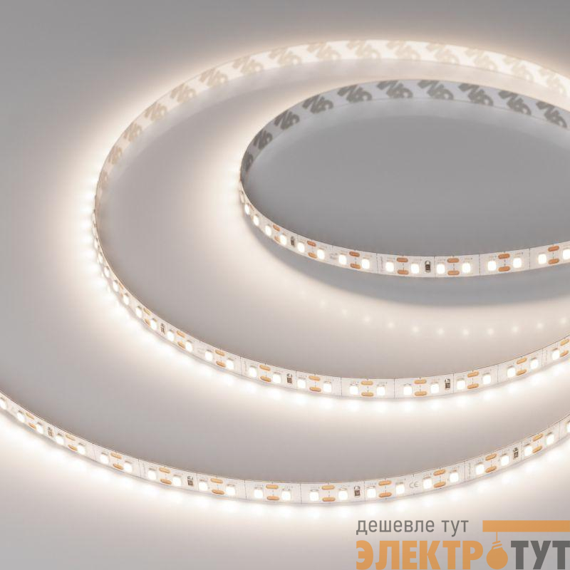 Лента светодиодная FC-A120-8mm 24V Day 4000К-CX1 10Вт/м IP20 резка 1 светодиод (уп.5м) Arlight 052794