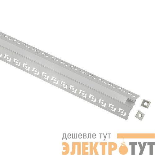Комплект с анодированным профилем под штукатурку 5022 для внешнего угла 50х22мм 2.5м Эра Б0062867