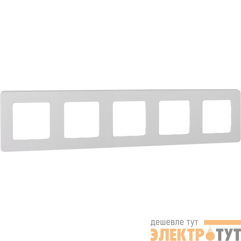 Рамка 5-м СП Inspiria IP20 бел. IEK 673970